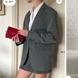 Djerf Avenue Forever Blazer Gray